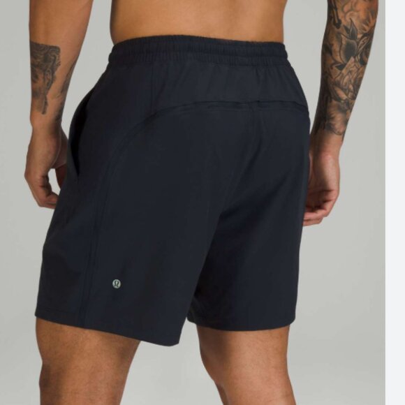 Lululemon Pace Breaker Linerless Short 7" Black Men's Shorts m medium - Picture 1 of 6